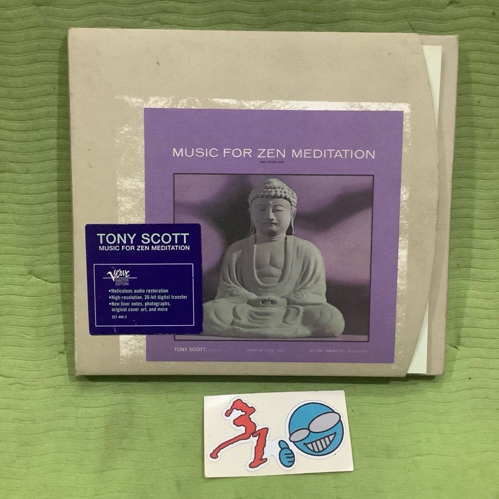 cd lagu musik tony scott music for zen meditation