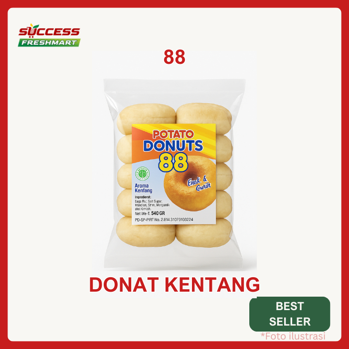 

RB Donut Kentang 88 Frozen isi 10