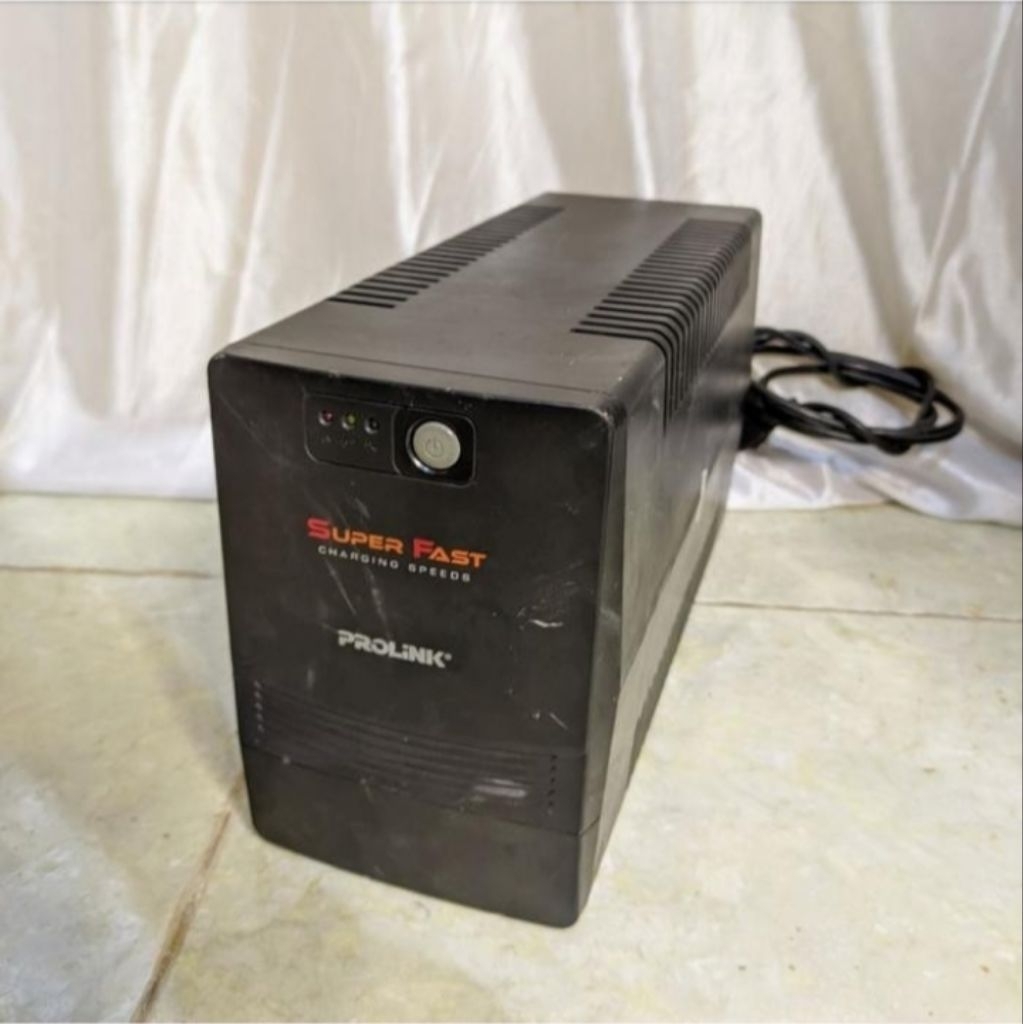 Ups Prolink Super Fast Ups 1200Va Model PRO1201SFCU Ups Prolink 1200Va