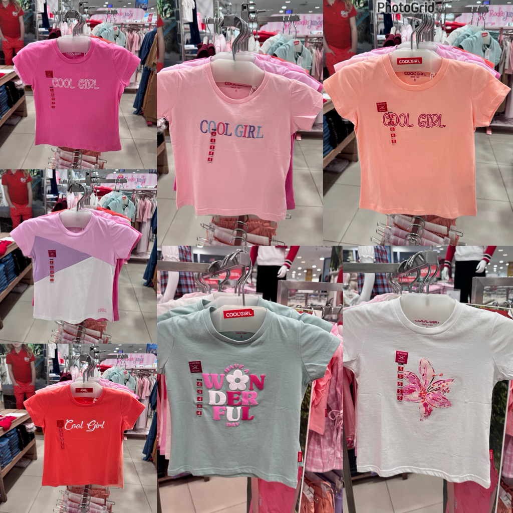 COOL GIRL - NEW Kaos Anak Perempuan (4-12 Tahun)