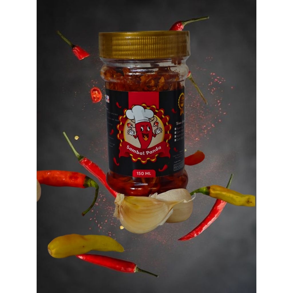 

Sambal Panda ayam suwir pedas