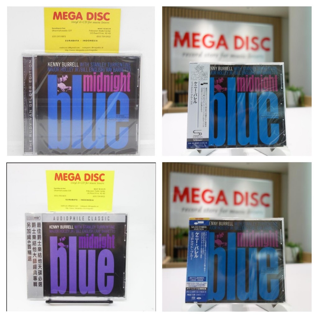 CD / SACD Kenny Burrell - Midnight Blue Album Audio Music