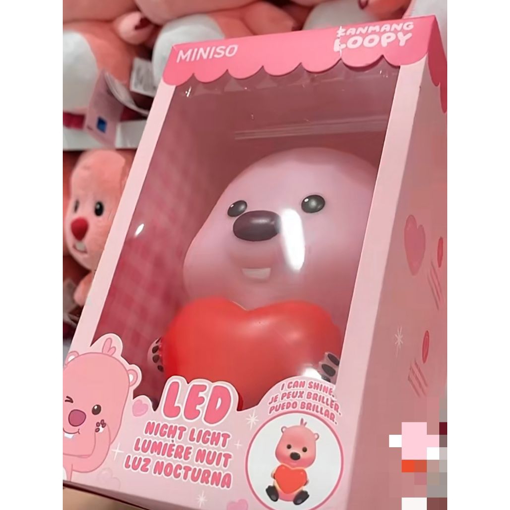 MINISO OFFICIAL X TOY STORY mini night lamp / lampu tidur lucu / lampu miniso wbb