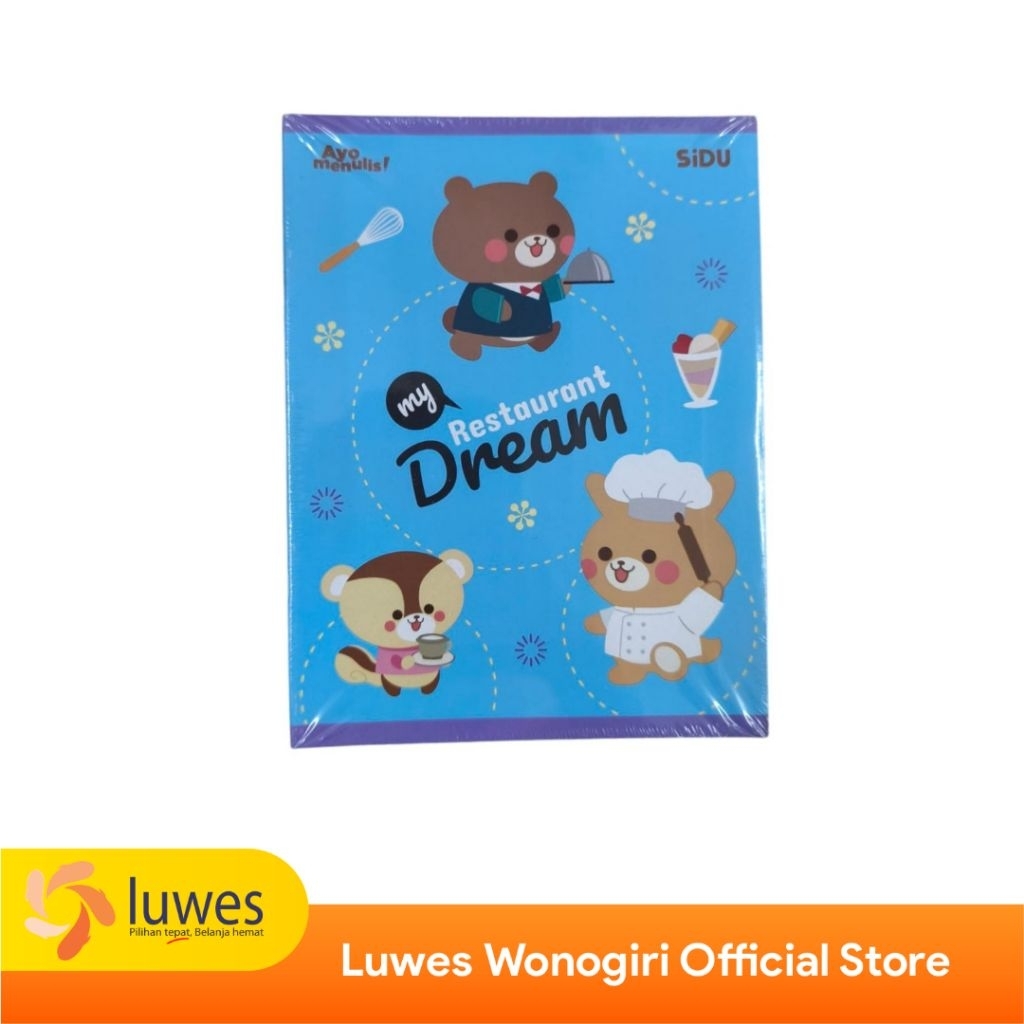 

Buku Tulis SIDU 100 lembar (5pc)