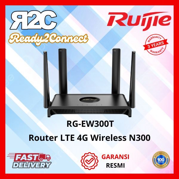 Ruijie RG-EW300T Wireless N 4G Lte Router