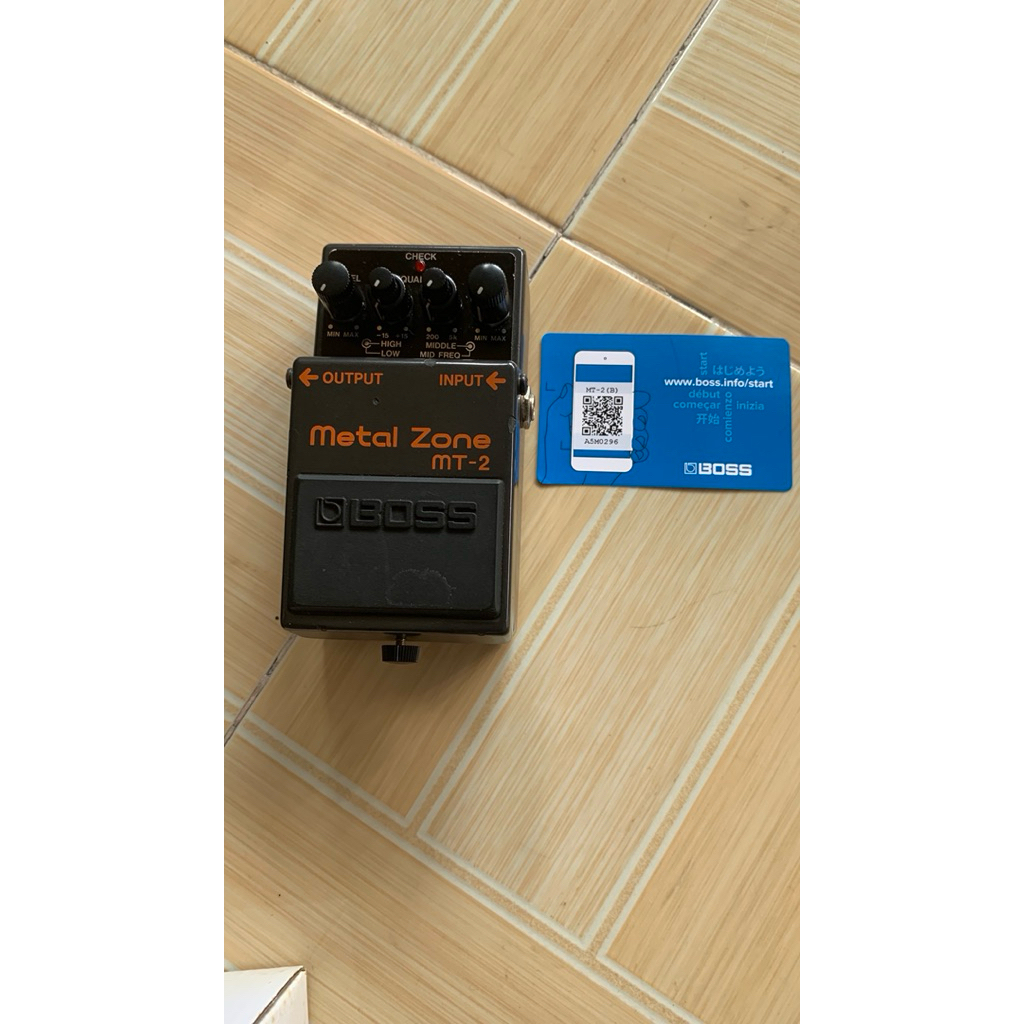 Boss Metal Zone MT2