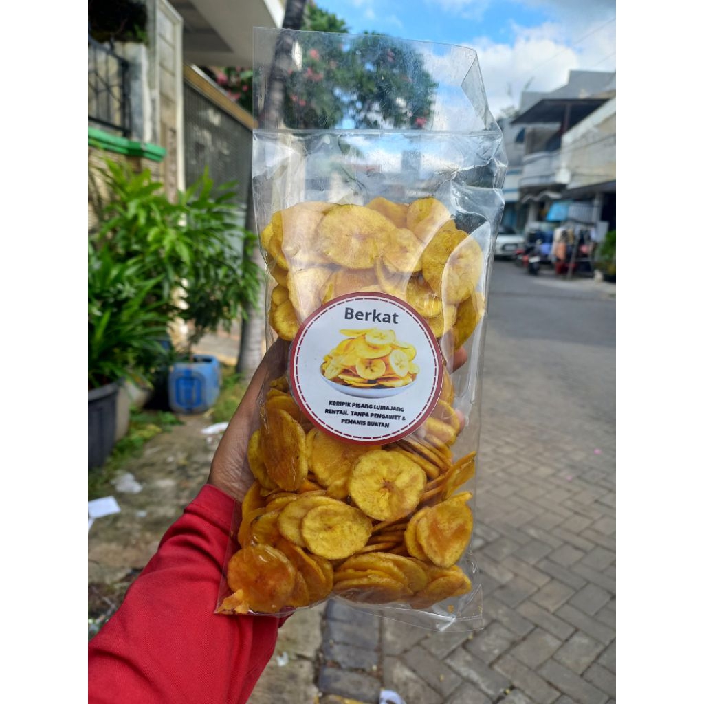 

Kripik pisang manis renyah