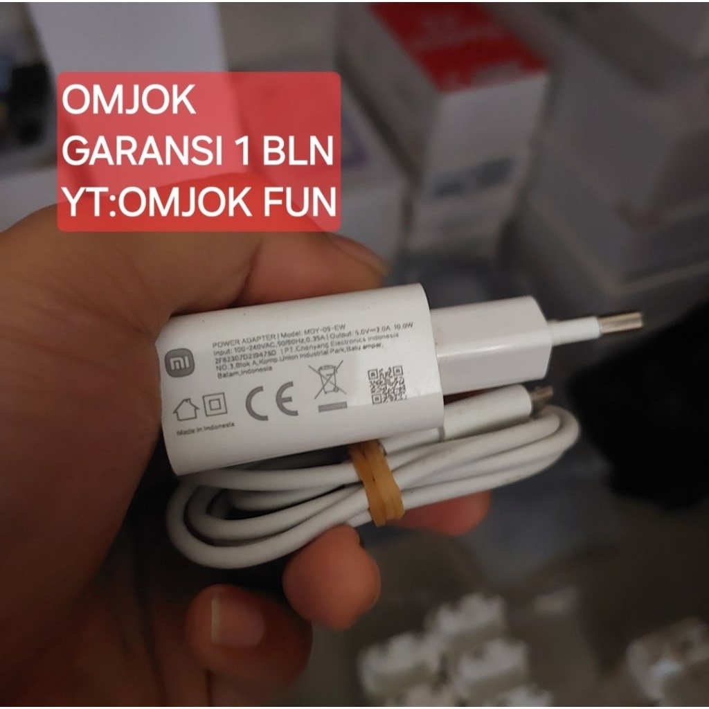 Charger xiaomi copotan bekas 9C/9A/10A 12C dan lain nya kabel micro usb