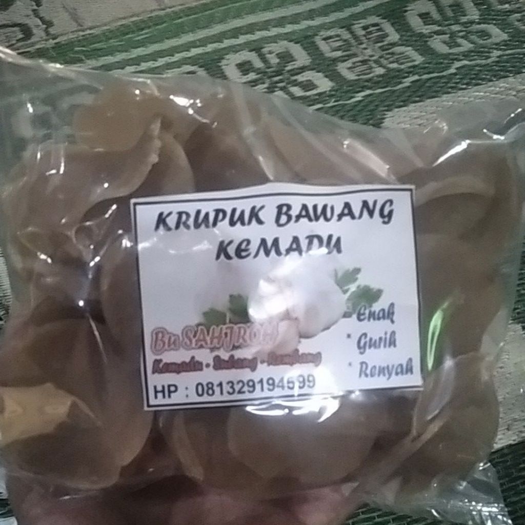 

KERUPUK BAWANG KEMADU