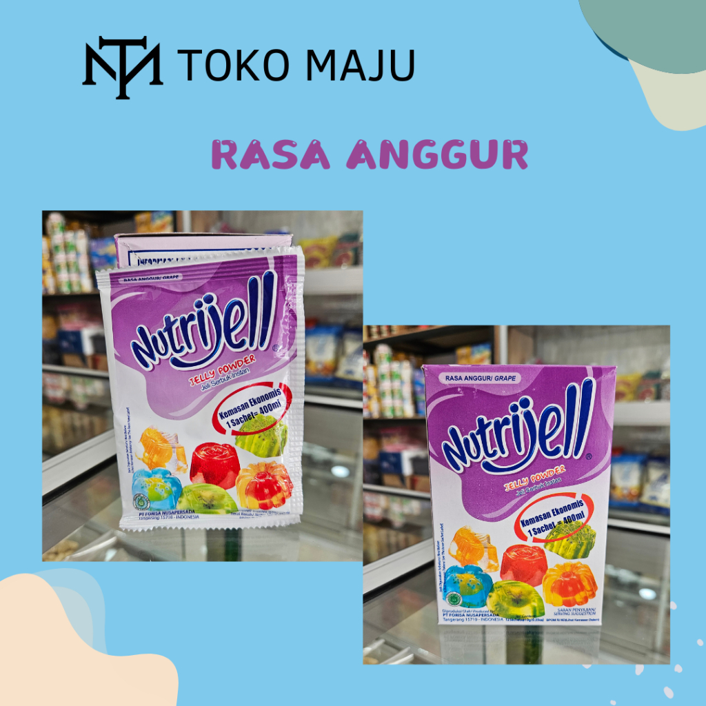 

Nutrijell Jelly Kemasan Ekonomis All Varian 1 Lusin/ 1 Pack