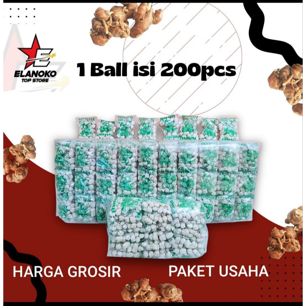 

Pilus kencur kemasan hemat isi 20pcs/pack