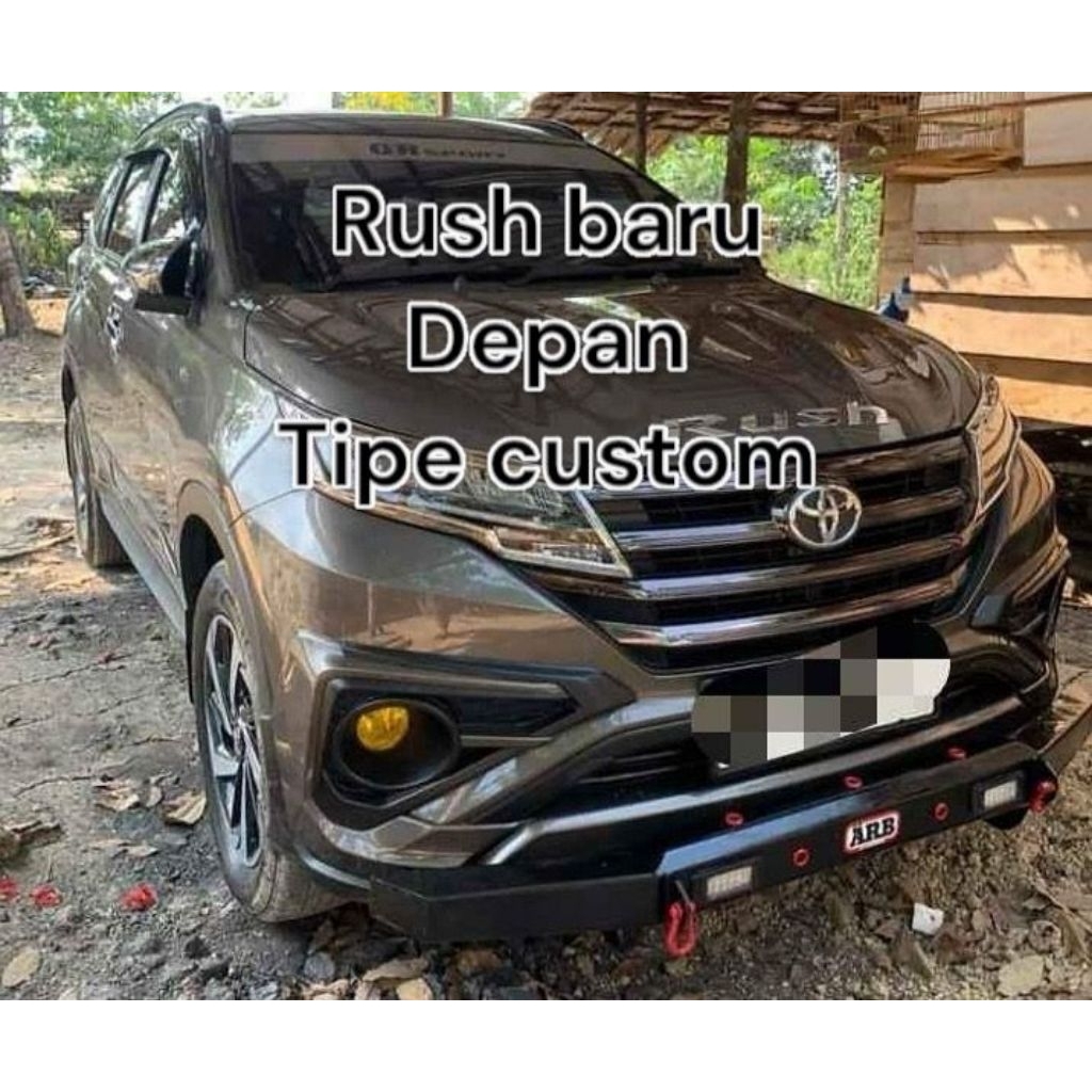 BEMPER TOWING NEW ARB MOBIL RUSH/TERIOS ( DEPAN DAN BELAKANG )