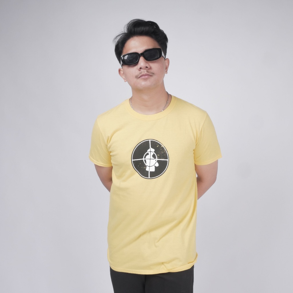 Public Enemy Tee Vintage Style Target Yellow Tshirt