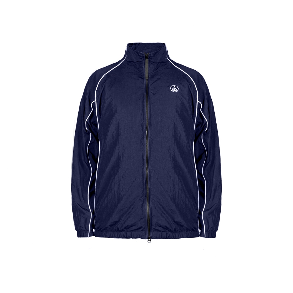 Prung Kinson Sport Jacket Outdoor Jaket Olahraga Warna Navy