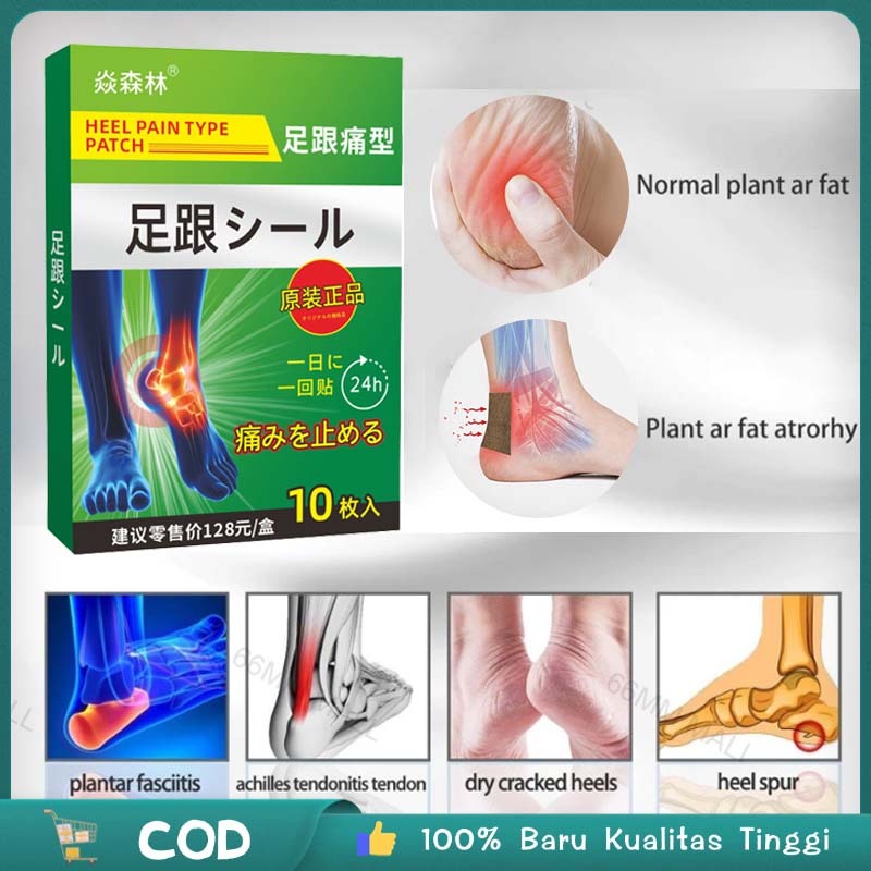 Nyeri Tumit Kaki Koyo Nyeri Tumit Kaki Pengobatan Nyeri Plantar Koyo Kaki Pereda Nyeri Koyo Telapak 