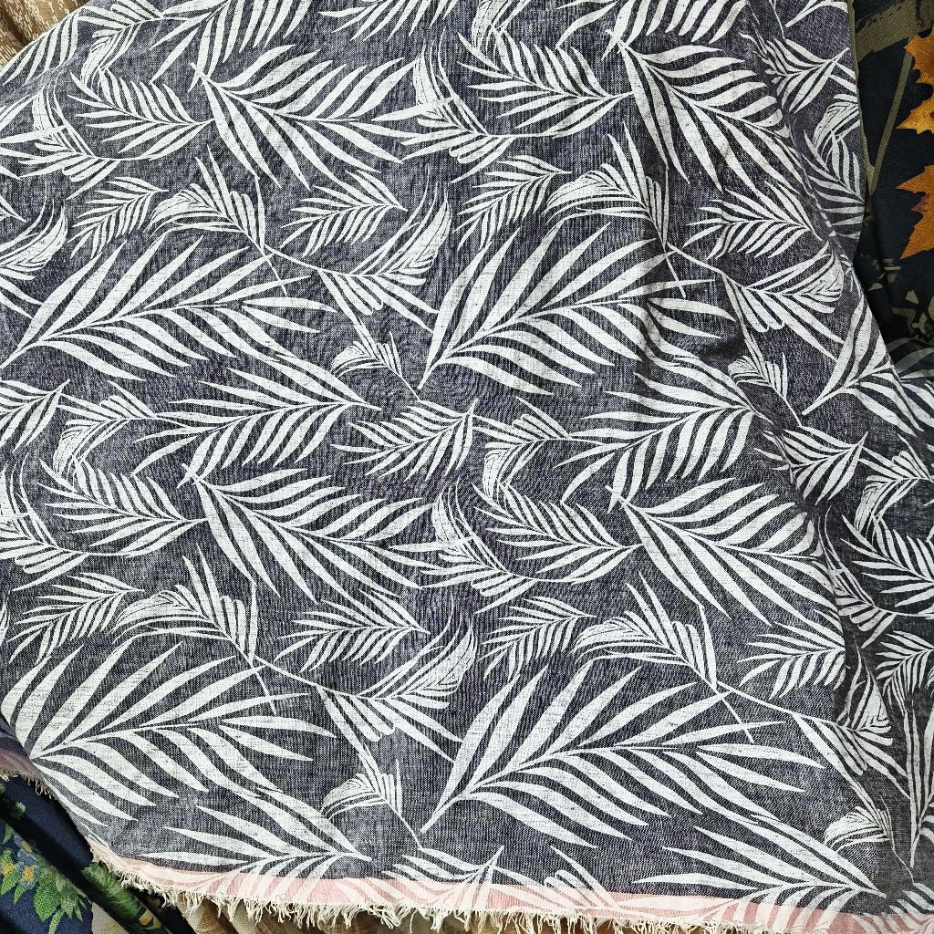 PROMO Kain Linen Motif Premium/Kain Linen Meteran/Kain Katun Linen Murah