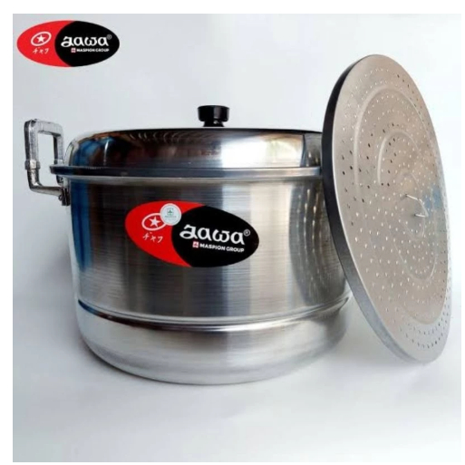 Panci Dandang Jawa 40cm Maspion Aluminium / Dandang Aluminium Jawa Maspion / Panci Ekonomi