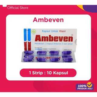 Ambeven 10 Kapsul / Obat Ambeien