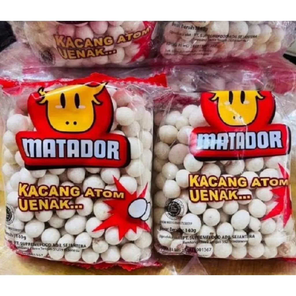 

Kacang atom matador kacang atom enak 138g gram Shanghai sanghai 138 g gram