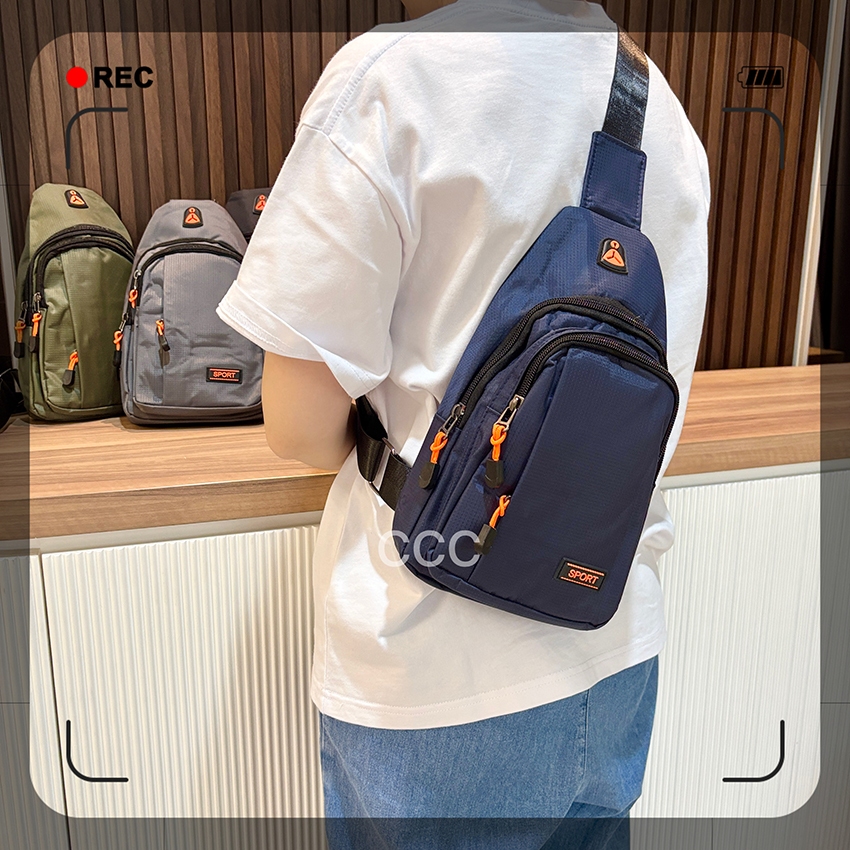 Tas Gunung | Tas Pinggang Pria - Tas Kecil Outdoor Tough (TBm02)