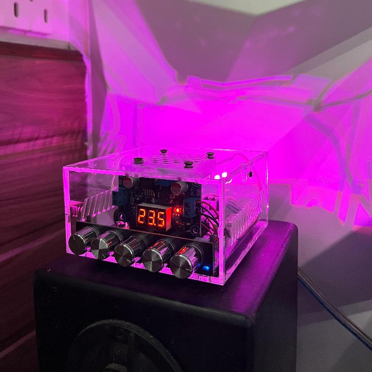 Custom BOX/Akrilik Power Amplifier-Modul Ampli audio ZK TB21 Stereo Bluetooth 100% ORI