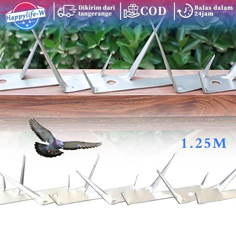 KODE P38L Kawat Tembok Anti Maling 125cm Kawat Duri Anti Maling Wall Spike Anti Maling Kawat Duri Pa