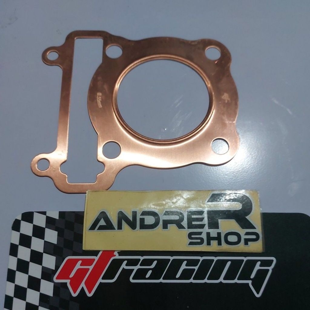 PAKING HEAD MIO 59MM 0,5 MM TEMBAGA PAKING HEAD TEMBAGA MIO 58 59 64 66 69 70 MM TEBAL 0,5