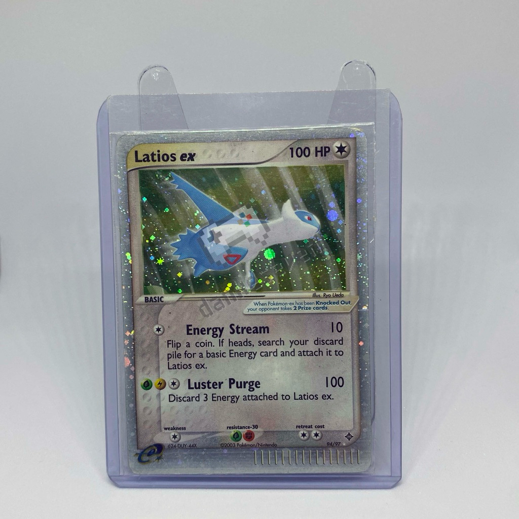 Kartu Pokemon Latias Latios Holo rare 2003