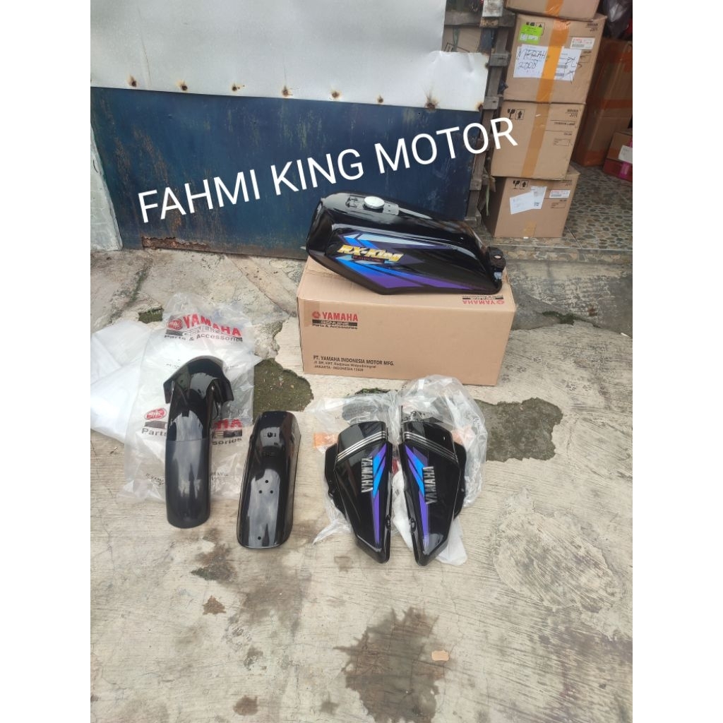 BAJU BODY SET RX KING 2002 ORIGINAL YGP GRES BARU KOMPLIT