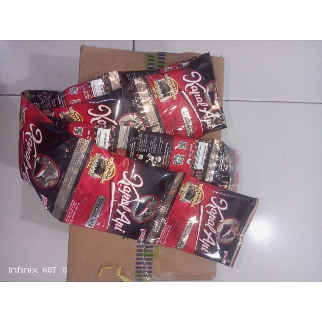 

Kopi Kapal Api sachet/isi 10pcs/renceng/Kopi + gula