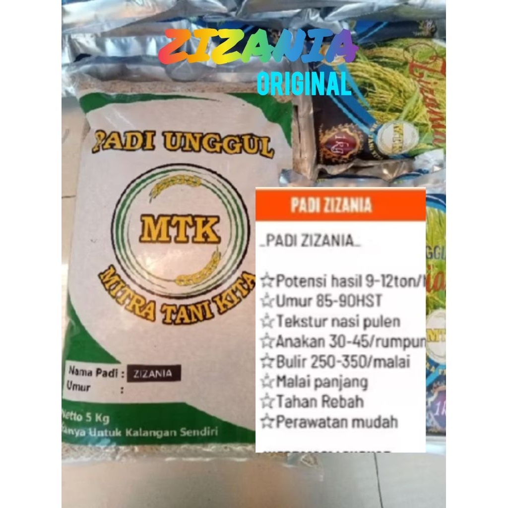 

BENIH PADI ZIZANIA KEMASAN 5KG