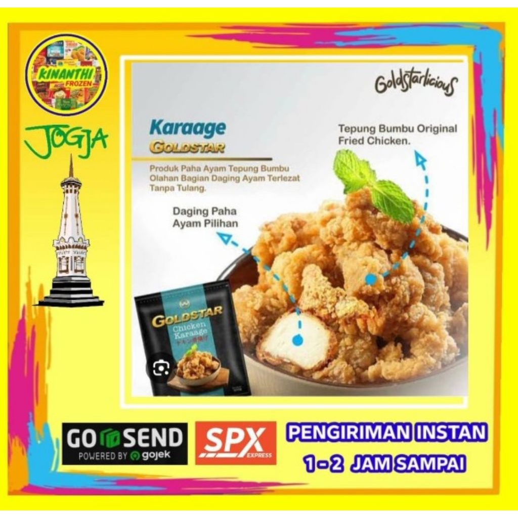 

Goldstar chicken karage 500 gr