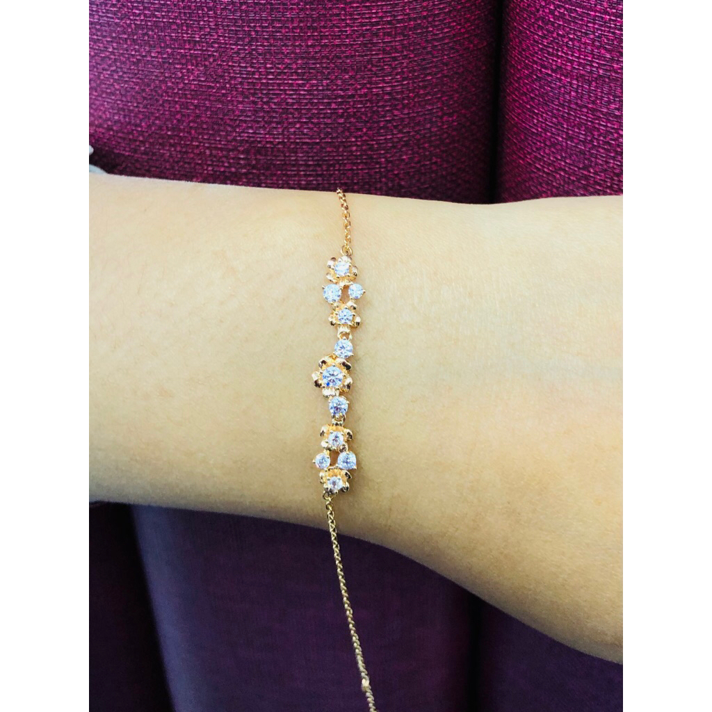 Gelang Emas Italy kadar 750%/17K