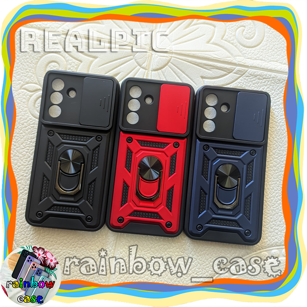 SAMSUNG A56 5G CASE TRANSFORMER 2 IN 1 SLIDE CAMERA RINGSTAND