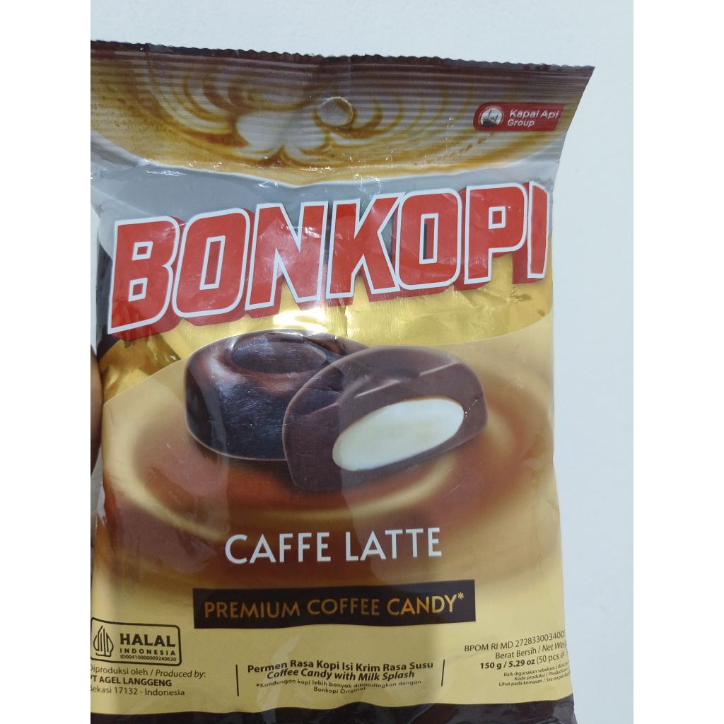 

Permen Bonkopi Rasa Kopi Kemasan 1 Bungkus isi 50 Pcs