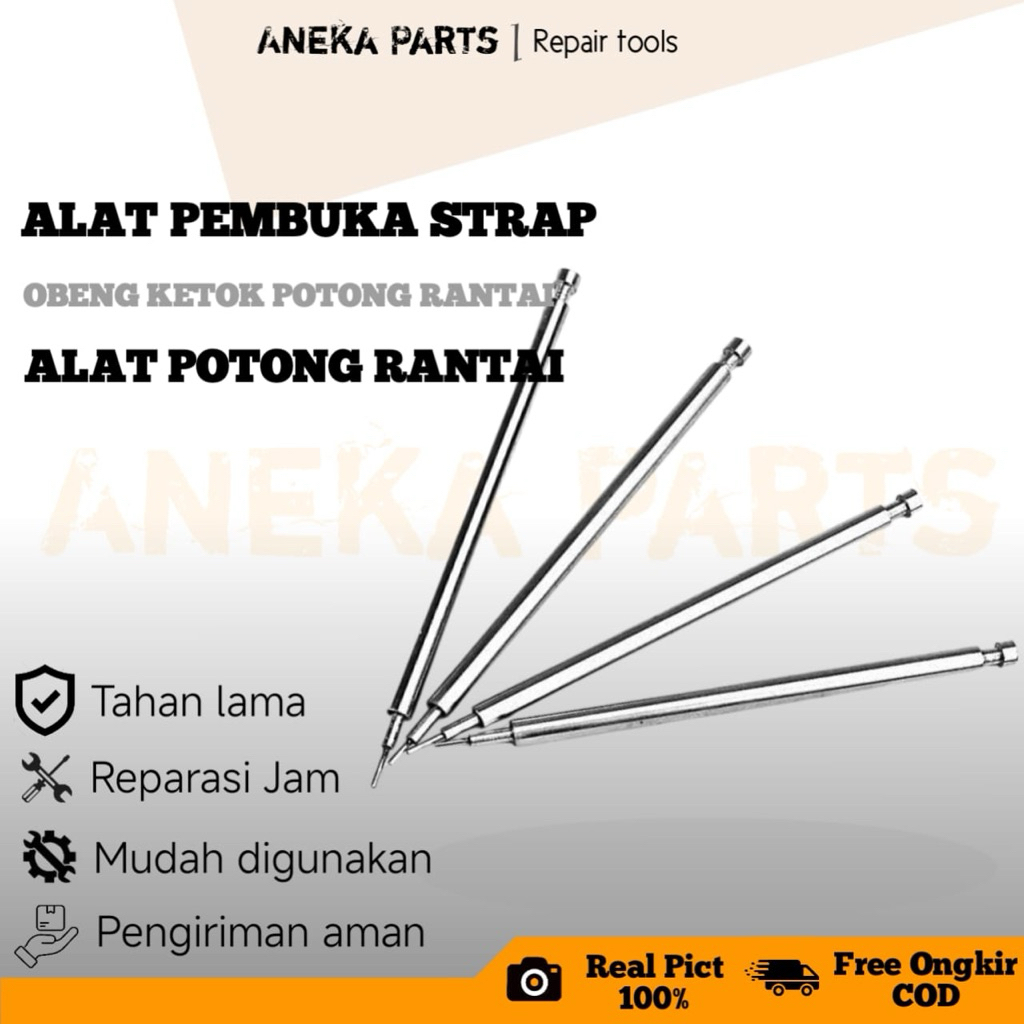 Alat getok potong rantai jam tangan, obeng ketok potong rantai jam tangan