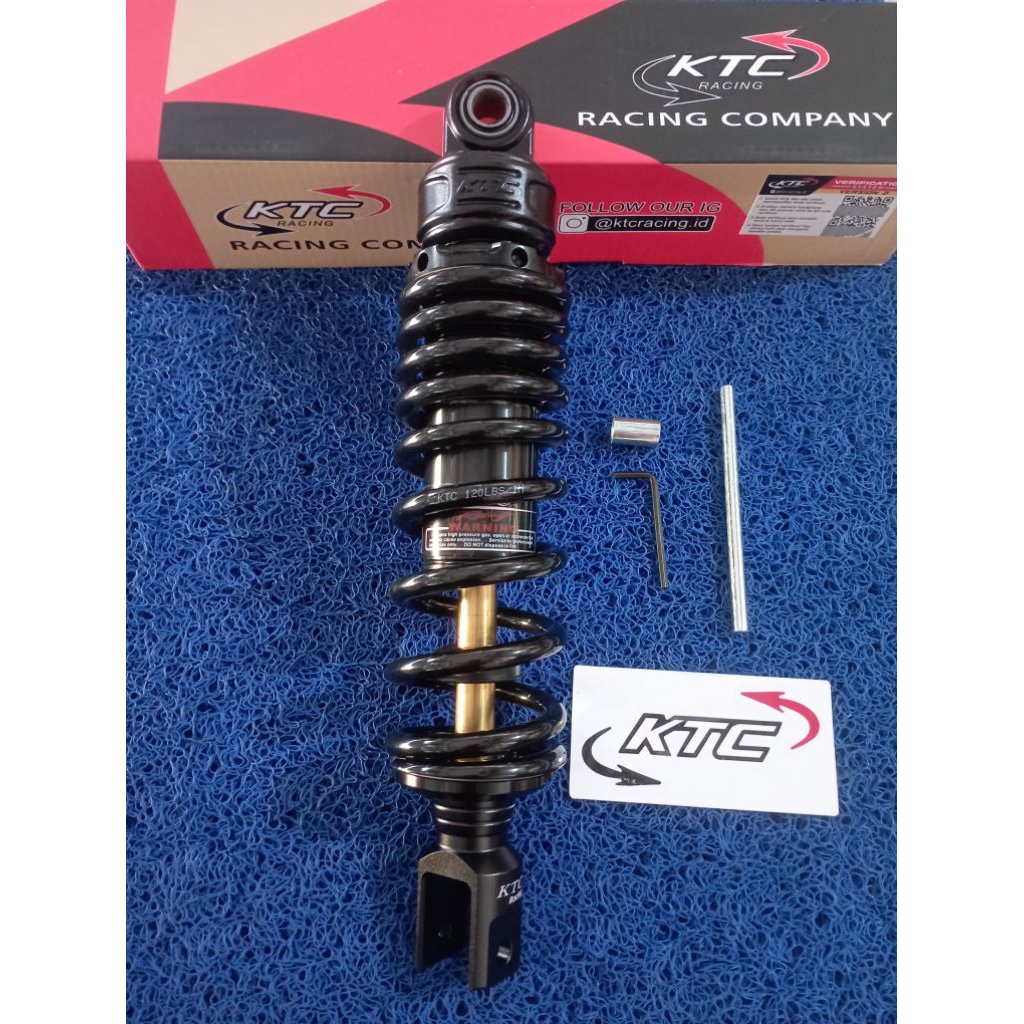 Shock Ktc Razor 300MM Black Mio Beat Scoopy Karbu Original KTC