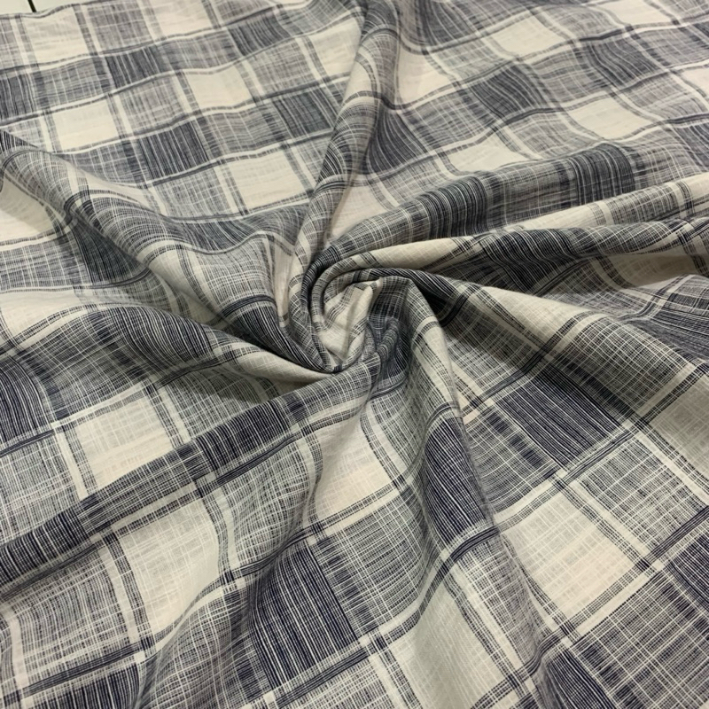 Kain cotton linen - Bahan Kain katun linen premium - Kain linen motif  - Kain katun motif - Kain kat