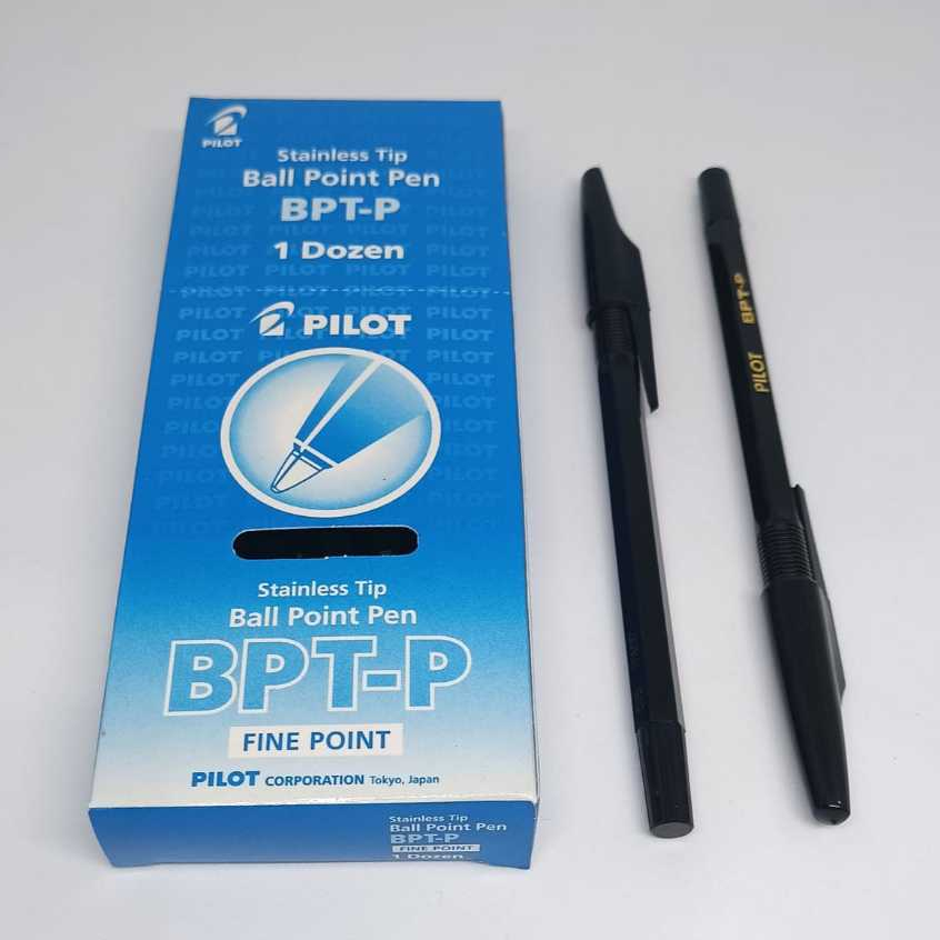 

Pulpen Pilot BPT-P / Stainless tip ballpoint pen / Pena / Alat Tulis / ATK