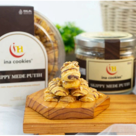 

INACOOKIES SKIPPY MEDE PUTIH KUKIS COKLAT ENAK FAVORITE