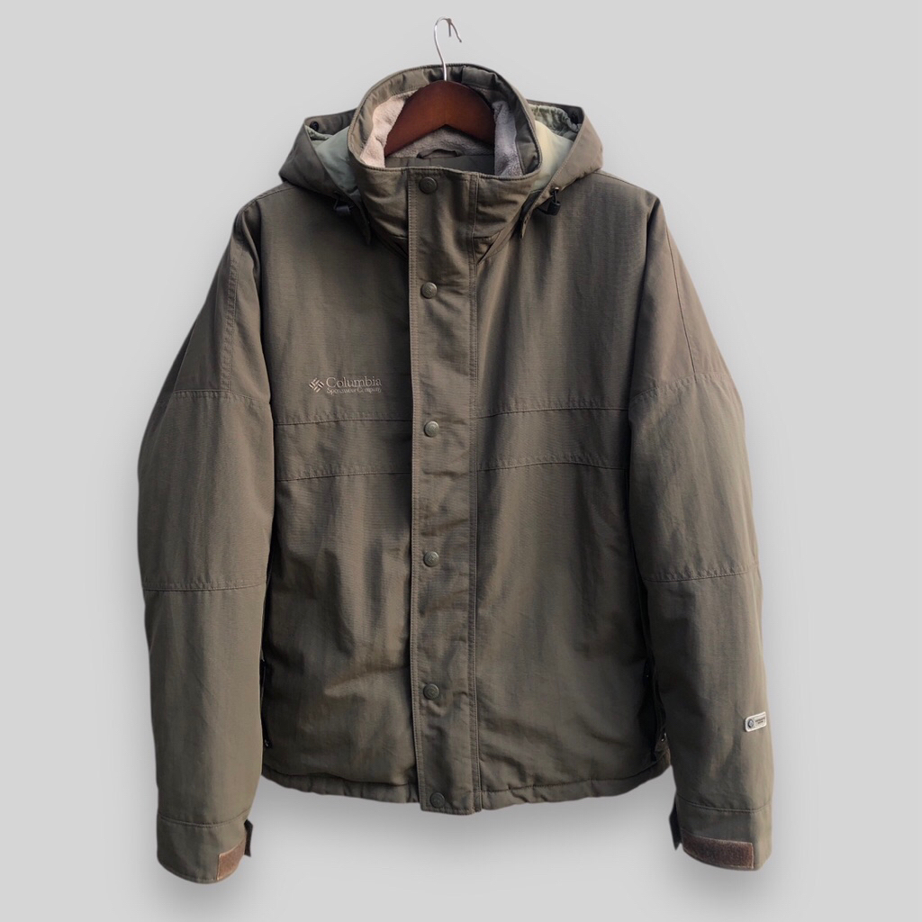 Jaket Columbia Authentic Issue Extreme Temperature Winter Jaket Tebal sherpa Suhu Dingin