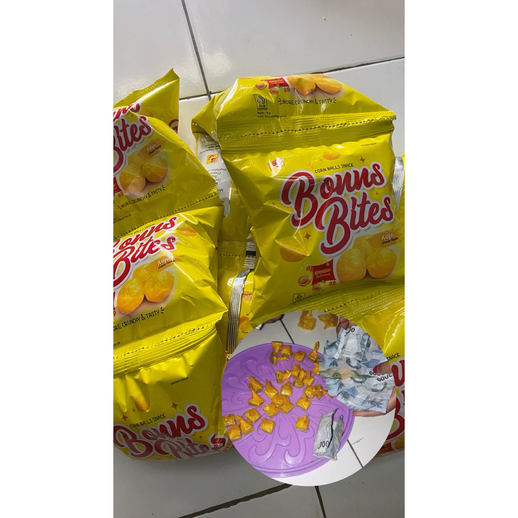

bonus bites ciki berhadiah 1 renceng isi 10pcs