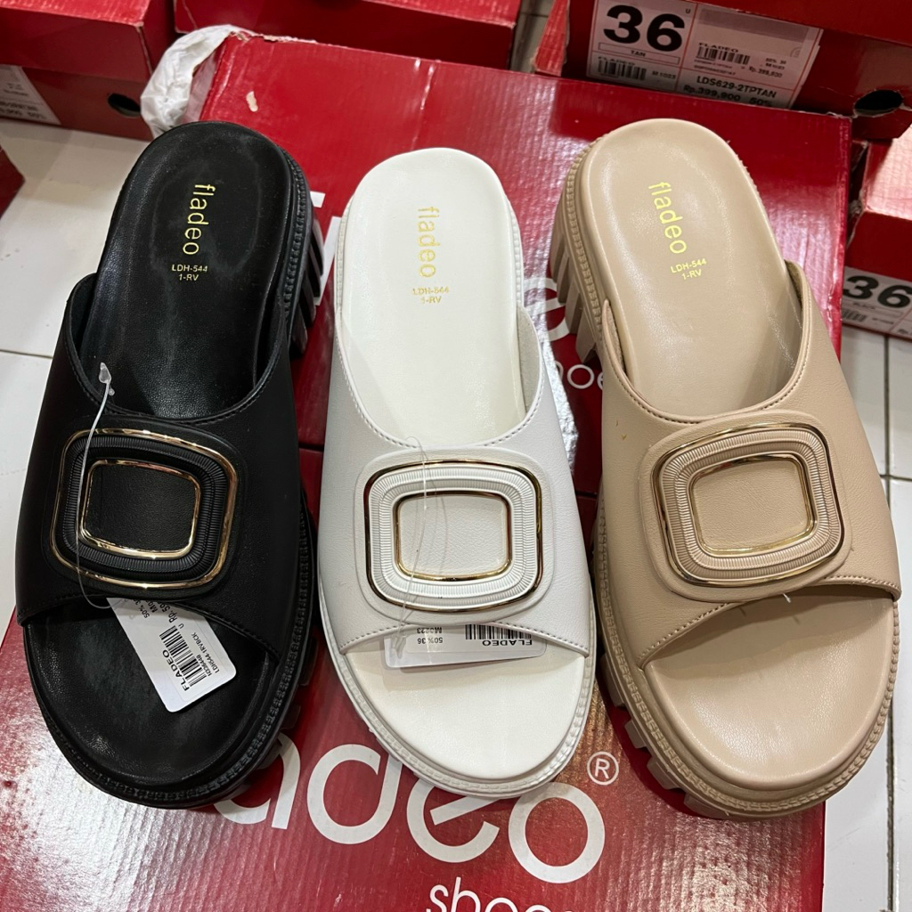 SANDAL WEDGES WANITA FLADEO