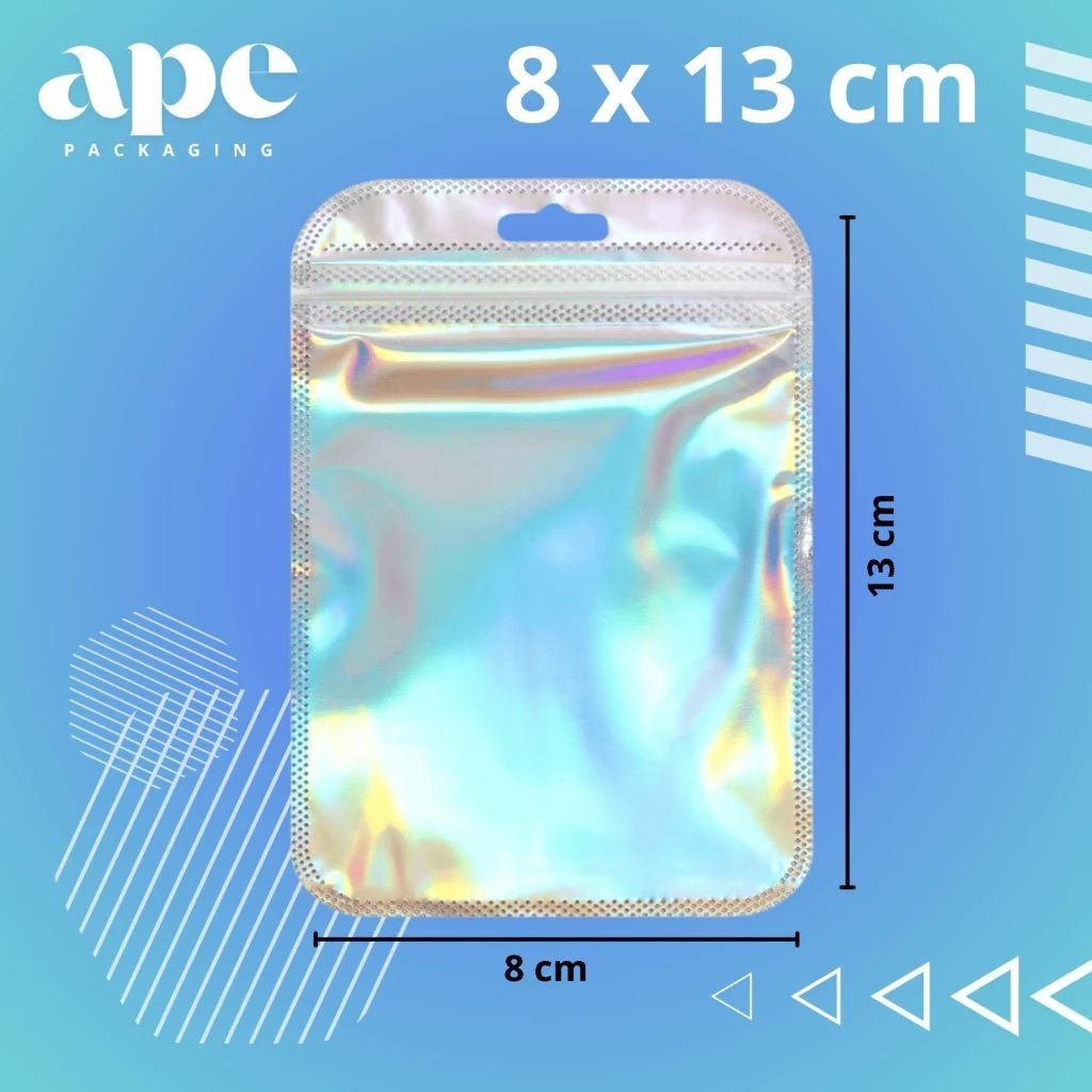 Plastik Klip Hologram Flat Pack / Ziplock Hologram