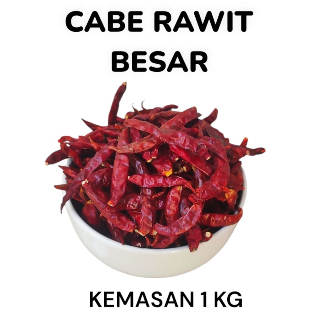 

CABE RAWIT | JAPLAK | CENGEK KERING BESAR | KUALITAS SUPER | kemasan 1 kg