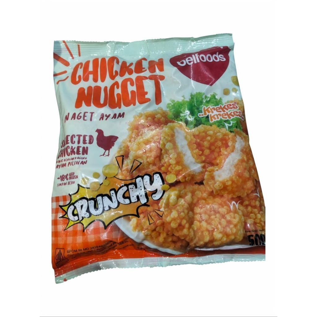 

Belfoods Chicken Nugget CRUNCHY 500gr