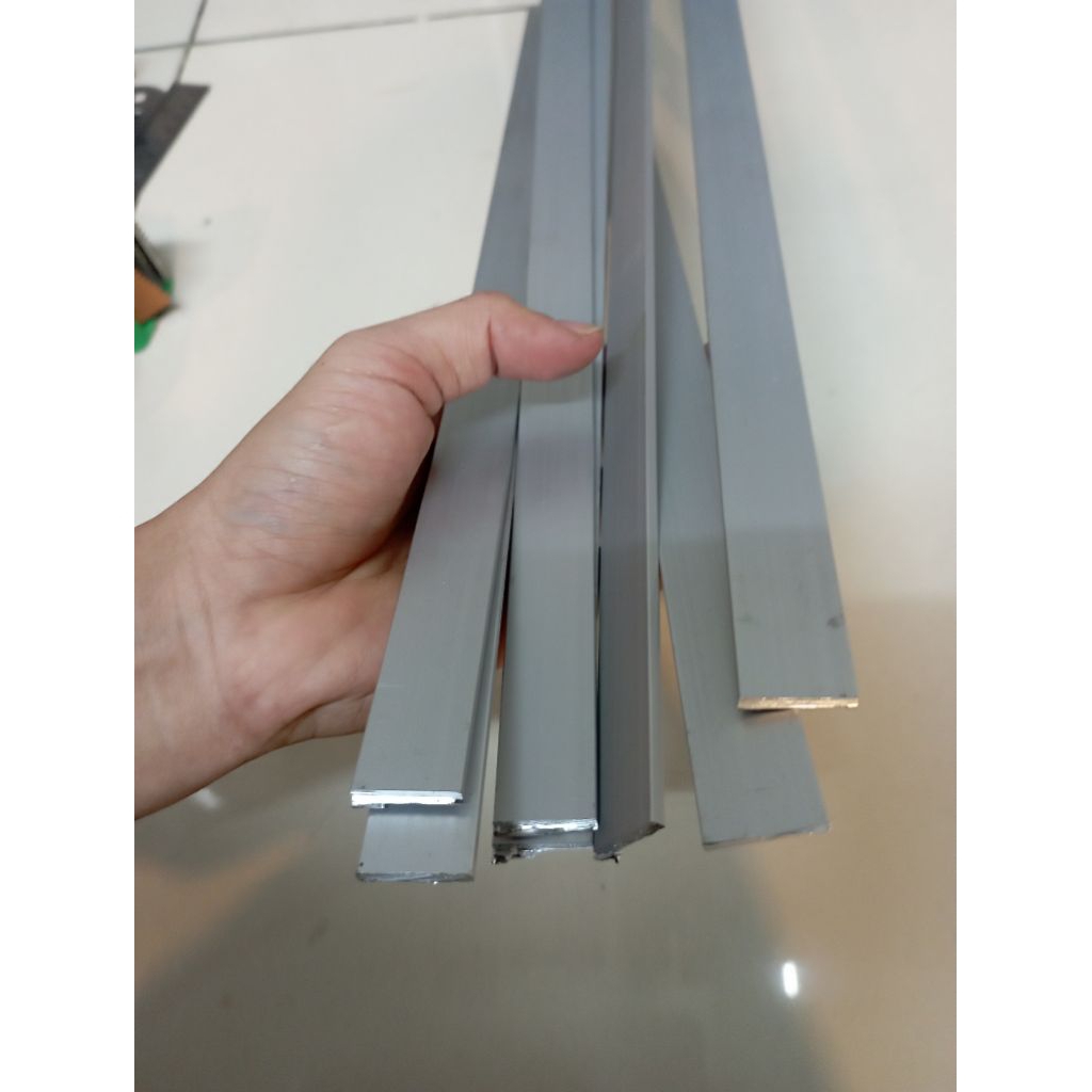 Plat Strip Alumunium Tebal 3mm x 20mm x 2000mm Alumunium