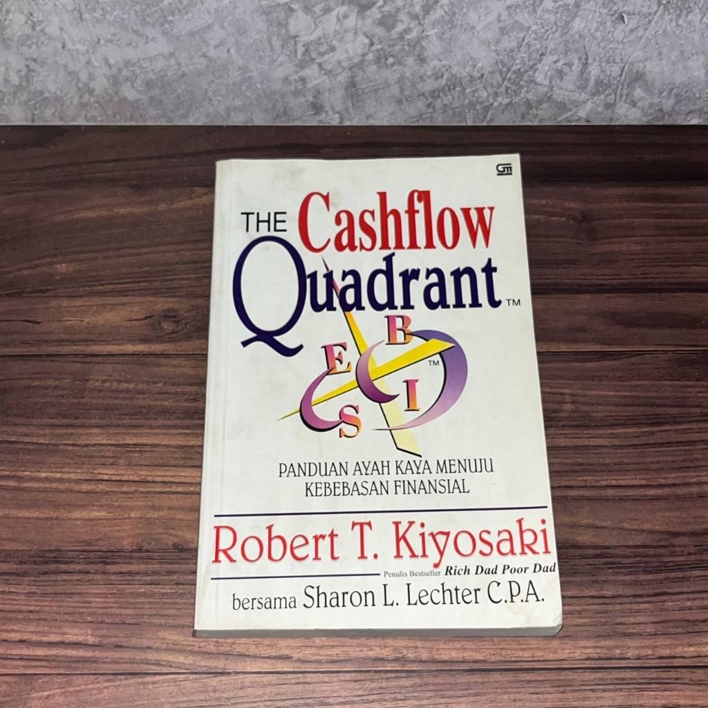 [Buku, Original] The Cashflow Quadrant -  Robert Kiyosaki