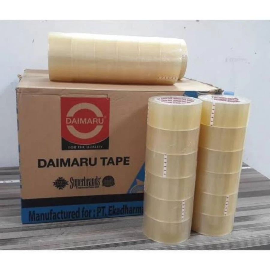 

TAPE LAKBAN BENING 90 YARD ISOLASI BENING DAIMARU