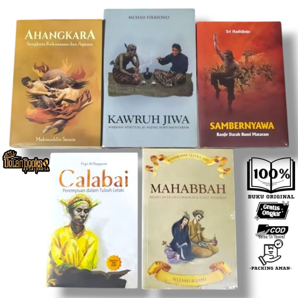 Buku Langka / Novel Sejarah / Buku Sejarah / Budaya / Memoar
